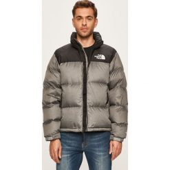 The North Face - Kurtka puchowa. Szare płaszcze męskie The North Face, s, bez wzorów, z poliesteru, krótkie, bez kaptura. Za 1049,00 zł.