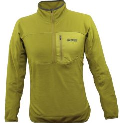Bluzy męskie: BERG OUTDOOR Bluza męska DHAULAGIRI 1/2 ZIP SWEAT żółta r. XXL (P-10-HK4210503AW14-304-XXL)