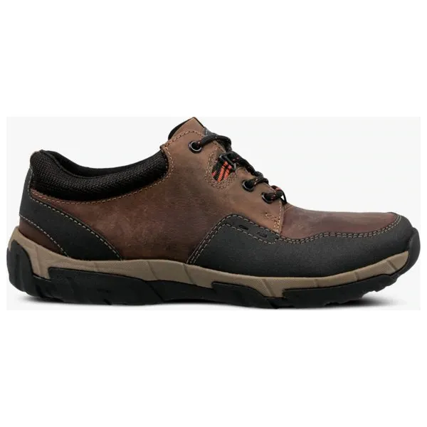 Clarks Walbeckedge Ii buty męskie, brązowy, rozmiar 11. Pomarańczowe buty sportowe męskie Clarks, ze skóry, bez zapięcia, outdoorowe. W wyprzedaży za 212,49 zł.