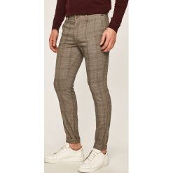 Only & Sons - Spodnie. Brązowe spodnie męskie Only & Sons, na co dzień, bez wzorów, z elastanu, casualowe. Za 189,90 zł.