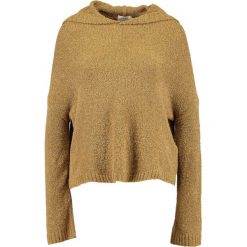 Swetry klasyczne damskie: Double Agent Sweter amarillo oscuro