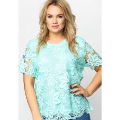 Miętowa Bluzka Bell-Flower. Zielone bluzki nietoperze Born2be, l. Za 49,99 zł.