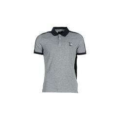 Koszulki polo z krótkim rękawem Calvin Klein Jeans COLOR BLOCK DETAIL SLIM POLO -16. Szare koszulki męskie marki Calvin Klein Jeans, s, bez wzorów, z jeansu, polo, z krótkim rękawem, krótkie. Za 309,00 zł.
