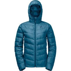 Kurtka puchowa "Helium Stardust" w kolorze morskim. Niebieskie kurtki damskie pikowane Jack Wolfskin, s, bez wzorów, z tkaniny. W wyprzedaży za 408,95 zł.