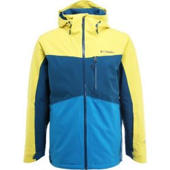 Columbia WILD CARD Kurtka narciarska acid yellow/phoenix blue. Niebieskie kurtki narciarskie męskie Columbia, m, z materiału. W wyprzedaży za 919,20 zł.