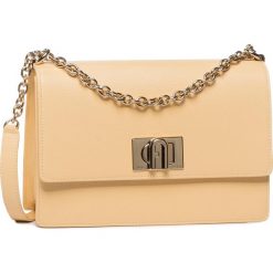 Torebka FURLA - 1927 1057099 B BAFI ARE Crema h. Żółte torebki klasyczne damskie Furla, bez wzorów, ze skóry, wizytowe, bez dodatków. Za 1439,00 zł.