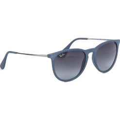 Okulary przeciwsłoneczne RAY-BAN - Erika 0RB4171 60028G Blue/Grey Gradient. Niebieskie okulary przeciwsłoneczne damskie Ray-Ban. W wyprzedaży za 399,00 zł.