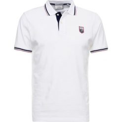 GANT TECH PREP RUGGER Koszulka polo white. Białe koszulki męskie GANT, m, bez wzorów, z bawełny, polo, bez rękawów. Za 509,00 zł.