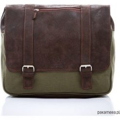 Torby na ramię męskie: Torba męska Paolo Peruzzi canvas + skóra 299