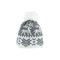 Czapka damska Gubałówka biało szara. Czerwone czapki zimowe damskie marki Art of Polo. Za 28,94 zł.