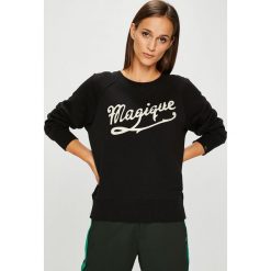 Scotch & Soda - Bluza. Czarne bluzy damskie z nadrukiem marki Scotch & Soda, s, z bawełny, bez kaptura. W wyprzedaży za 179,90 zł.