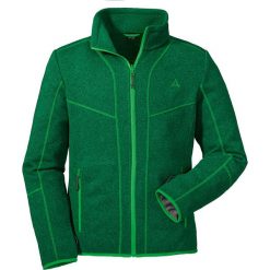 Kurtka polarowa "Imphal ZipIn!" w kolorze zielonym. Zielone bluzy męskie Schöffel, m, bez wzorów, z materiału, bez kaptura. W wyprzedaży za 214,95 zł.