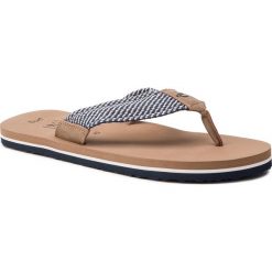 Japonki CAMEL ACTIVE - Surf 515.51.01 Desert/Navy/Off. Pomarańczowe klapki męskie Camel Active, ze skóry ekologicznej, bez zapięcia. W wyprzedaży za 169,00 zł.