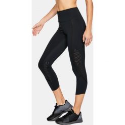 Spodnie dresowe damskie: Under Armour Spodnie damskie Breathelux Crop czarne r. XS (1305439-001)