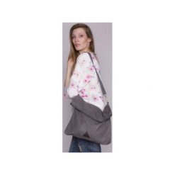 Torebki klasyczne damskie: torba basic szara