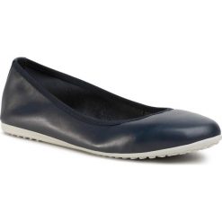 Baleriny TAMARIS - 1-22122-24 Navy Leather 848. Niebieskie baleriny damskie Tamaris, na co dzień, bez wzorów, ze skóry ekologicznej, bez obcasa, bez zapięcia. W wyprzedaży za 139,00 zł.
