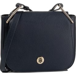 Torebka TOMMY HILFIGER - Th Core Saddle Bag Corp AW0AW07509 0G7. Niebieskie listonoszki damskie TOMMY HILFIGER, bez wzorów, ze skóry ekologicznej, bez dodatków. Za 579,00 zł.