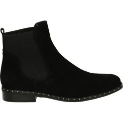 Botki - 5396 CAM NERO. Czarne botki damskie marki Venezia, ze skóry. Za 299,00 zł.