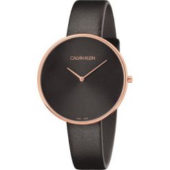 Calvin Klein Fullmoon Zegarek Czarny. Czarne zegarki damskie Calvin Klein, ze stali. Za 1191,95 zł.