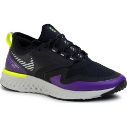 Buty NIKE - Odyssey React 2 Shield BQ1672 002 Black/Metallic Silver. Czarne buty sportowe damskie Nike, bez wzorów, z tworzywa sztucznego, sportowe, do biegania. Za 599,00 zł.