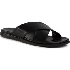 Klapki GINO ROSSI - MB-MONTREUX-01 Black. Czarne klapki męskie Gino Rossi, bez wzorów, ze skóry. Za 179,99 zł.