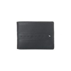 Portfele męskie: Rip Curl Portfel Męski Czarny Word Boss Pu All Day