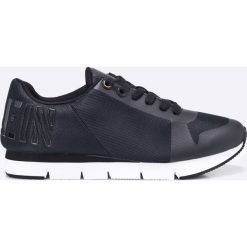 Calvin Klein Jeans - Buty. Czarne halówki męskie Calvin Klein Jeans, z jeansu, na sznurówki. Za 449,90 zł.