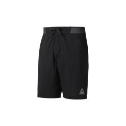 Szorty i Bermudy Reebok Sport Spodenki Epic Knit Waistband. Czarne bermudy męskie Reebok Sport, s, bez wzorów, sportowe. Za 199,00 zł.