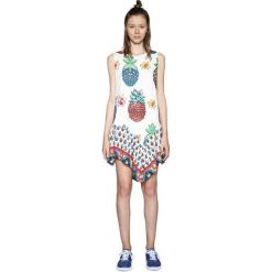 Desigual Sukienki damskie Vest Rouses 18SWVKA5 1000 (rozmiar S). Spódniczki damskie Desigual, s, bez wzorów. W wyprzedaży za 172,00 zł.