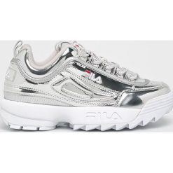 Fila - Buty Disruptor M Low. Szare buty sportowe damskie Fila, z gumy, sportowe. W wyprzedaży za 319,90 zł.