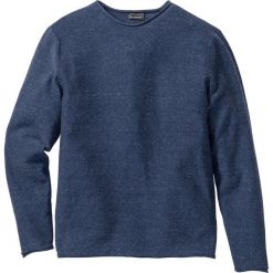 Swetry klasyczne męskie: Sweter Regular Fit bonprix ciemnoniebieski melanż