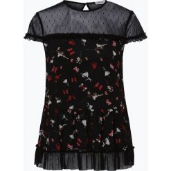Liu Jo Collection - Damska bluzka bez rękawów, czarny. Czarne bluzki damskie Liu Jo Collection, z nadrukiem, z tiulu, eleganckie, z falbankami, bez rękawów. Za 499,95 zł.