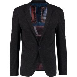 Marynarki męskie slim fit: Lindbergh Marynarka black mix