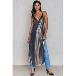 Długie sukienki: Free People Sukienka Bieliźniana Anytime Shine - Gold