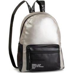 Plecak KENDALL + KYLIE - HBKK-319-0013-30 Silver. Szare torby męskie skórzane KENDALL + KYLIE, bez wzorów, ze skóry ekologicznej, sportowe. Za 249,00 zł.