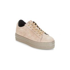 Buty Victoria DEPORT SERRAJE MONOCOLOR. Brązowe trampki i tenisówki damskie Victoria, bez wzorów, bez zapięcia. Za 247,20 zł.