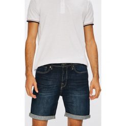 Selected - Szorty. Niebieskie spodenki i szorty męskie marki Selected, s, bez wzorów, z elastanu, casualowe. W wyprzedaży za 149,90 zł.