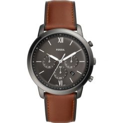 Zegarek FOSSIL - Neutra Chrono FS5512 Brown/Silver. Pomarańczowe zegarki męskie marki Fossil, ze stali. Za 699,00 zł.