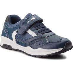 Sneakersy GEOX - J Coridan B. D J845DD 0FE14 C0700 D Navy/Avio. Niebieskie trampki chłopięce Geox, bez wzorów, ze skóry ekologicznej, na rzepy. Za 239,00 zł.