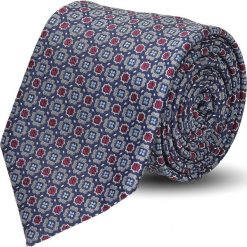Krawaty męskie: krawat platinum szary classic 217
