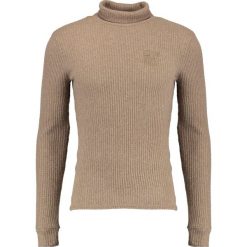 Swetry klasyczne męskie: SIKSILK TURTLE NECK Sweter beige