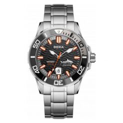 Zegarki męskie: Zegarek męski Doxa Shark Ceramika XL D196SGY