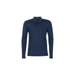Koszulki polo z długim rękawem BOSS PIROL. Niebieskie koszulki męskie Boss, s, bez wzorów, polo, z długim rękawem, długie. Za 449,00 zł.