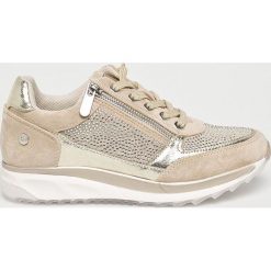 XTI - Buty. Brązowe buty sportowe damskie Xti, bez wzorów, z gumy, sportowe. Za 199,90 zł.