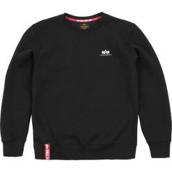 Bluza Alpha Industries Basic 188307-03. Czarne bluzy męskie Alpha Industries, m, bez wzorów, bez kołnierzyka, bez rękawów, bez kaptura. Za 176,99 zł.