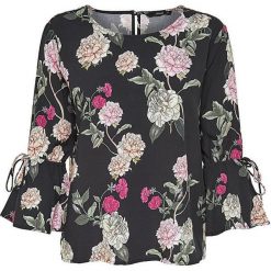 Only Panie Bluzka Tie Aop Szczyt Zgodności (Rozmiar 34). Czarne bluzki damskie marki ONLY, bez wzorów, bez kołnierzyka, bez rękawów. W wyprzedaży za 57,00 zł.