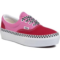 Tenisówki VANS - Era Platform VN0A3WLUWVX1 (2-Tone) Chlepepr/Fchsiapnk. Różowe półbuty damskie Vans, bez wzorów, z gumy, bez zapięcia. W wyprzedaży za 269,00 zł.