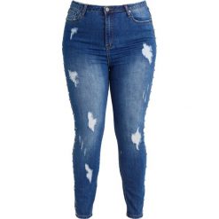 Boyfriendy damskie: Missguided Plus Jeans Skinny Fit blue