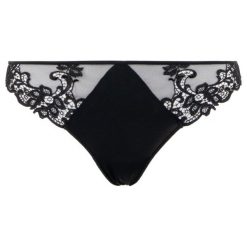 Stringi Simone Pérèle 15C700. Brązowe stringi damskie Simone Pérèle, bez wzorów, z elastanu. Za 239,00 zł.