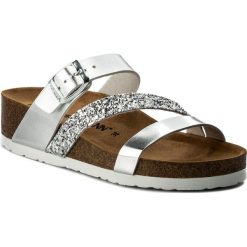 Chodaki damskie: Klapki DR. BRINKMANN - 701177 Silber 92